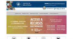 Desktop Screenshot of biblio.ucaldas.edu.co